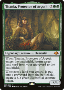 Titania, Protector of Argoth (Foil Etched) (Foil)