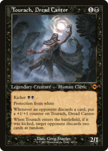 Tourach, Dread Cantor (Retro Frame) (Foil Etched) (Foil)