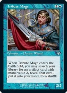 Tribute Mage (Retro Frame) (Foil)