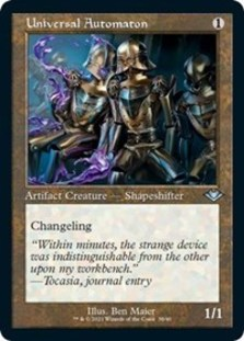 Universal Automaton (Retro Frame) (Foil)