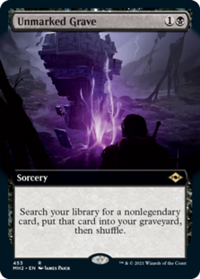 Unmarked Grave (Extended Art) (Foil)