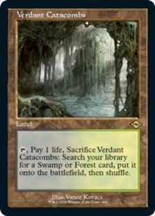 Verdant Catacombs (Retro Frame) (Foil)