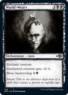 World-Weary (Showcase) (Foil)