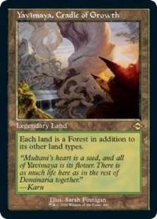 Yavimaya, Cradle of Growth (Retro Frame) (Foil)