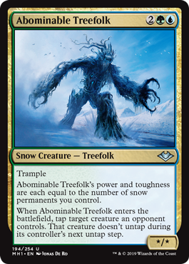 Abominable Treefolk (Foil)