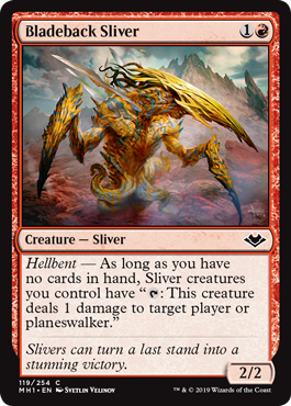 Bladeback Sliver (Foil)