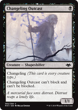 Changeling Outcast (Foil)