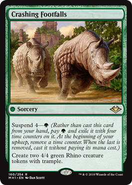 Crashing Footfalls (Foil)