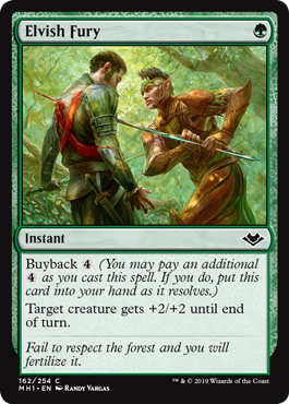 Elvish Fury (Foil)