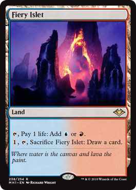 Fiery Islet (Foil)