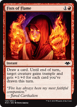 Fists of Flame (Foil)