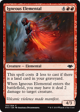 Igneous Elemental (Foil)