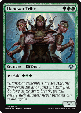 Llanowar Tribe (Foil)