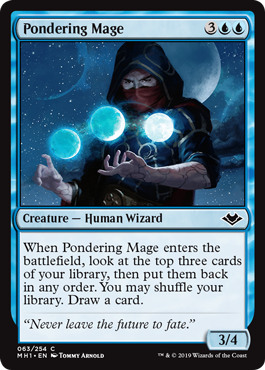 Pondering Mage (Foil)
