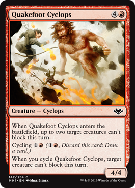 Quakefoot Cyclops (Foil)