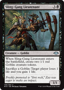 Sling-Gang Lieutenant (Foil)