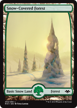 Snow-Covered Forest (Foil)