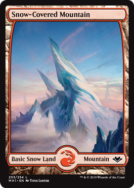 Snow-Covered Mountain (Foil)