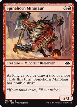 Spinehorn Minotaur (Foil)