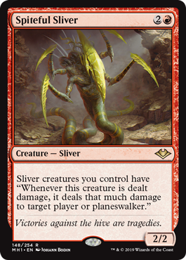 Spiteful Sliver (Foil)
