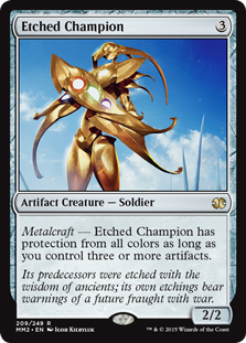 Etched Champion (Foil)