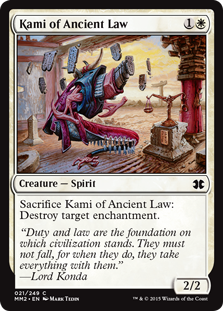 Kami of Ancient Law (Foil)