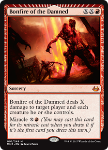 Bonfire of the Damned (Foil)