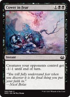Cower in Fear (Foil)