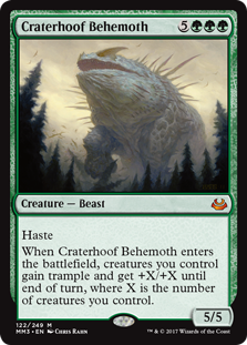 Craterhoof Behemoth (Foil)