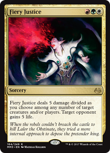 Fiery Justice (Foil)