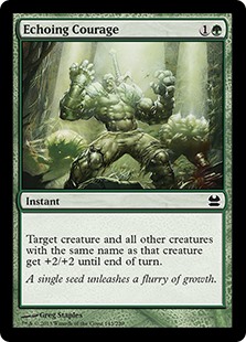Echoing Courage (Foil)