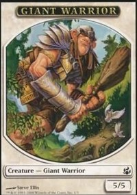 Giant Warrior Token - Morningtide
