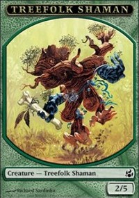 Treefolk Shaman Token - Morningtide