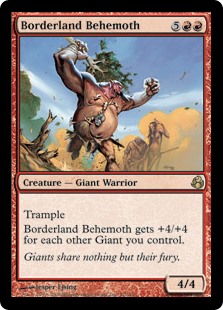 Borderland Behemoth (Foil)