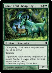Game-Trail Changeling (Foil)