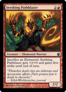 Seething Pathblazer (Foil)