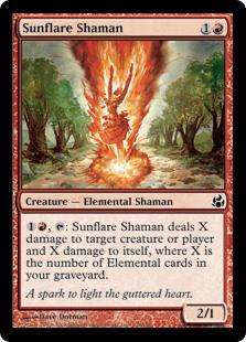 Sunflare Shaman (Foil)
