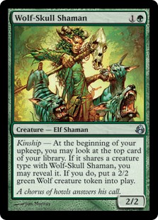 Wolf-Skull Shaman (Foil)