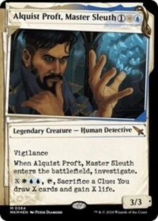 Alquist Proft, Master Sleuth (Showcase) (Invisible Ink) (Foil)