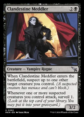 Clandestine Meddler (Foil)
