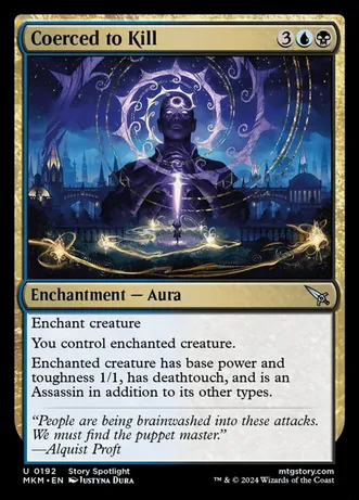 Coerced to Kill (Foil)