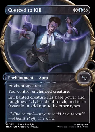 Coerced to Kill (Showcase) (Foil)