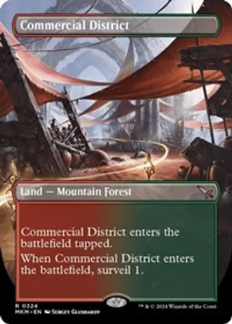 Commercial District (Borderless) (Foil)