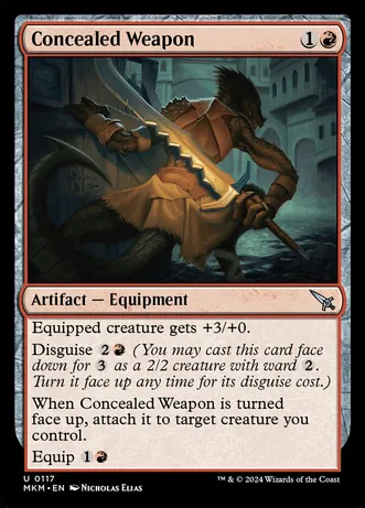 Concealed Weapon (Foil)