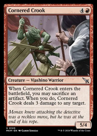 Cornered Crook (Foil)