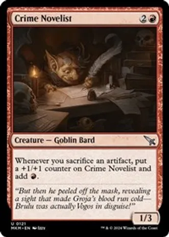 Crime Novelist (Foil)
