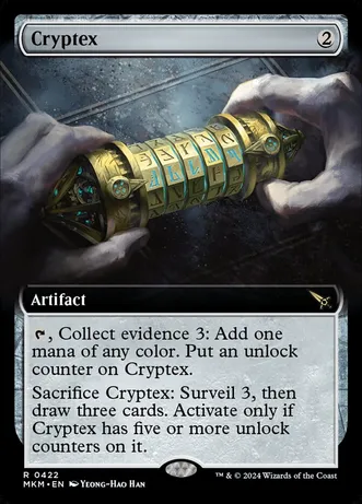 Cryptex (Extended Art) (Foil)