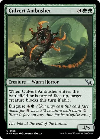 Culvert Ambusher (Foil)