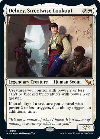 Delney, Streetwise Lookout (Foil)