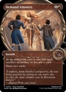Demand Answers (Showcase) (Foil)